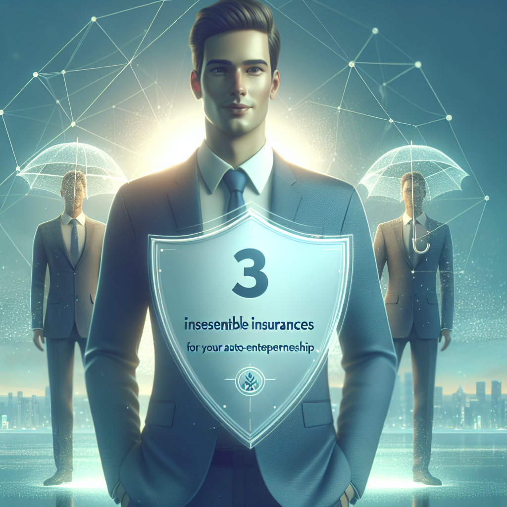 3 assurances indispensables pour votre auto-entreprise