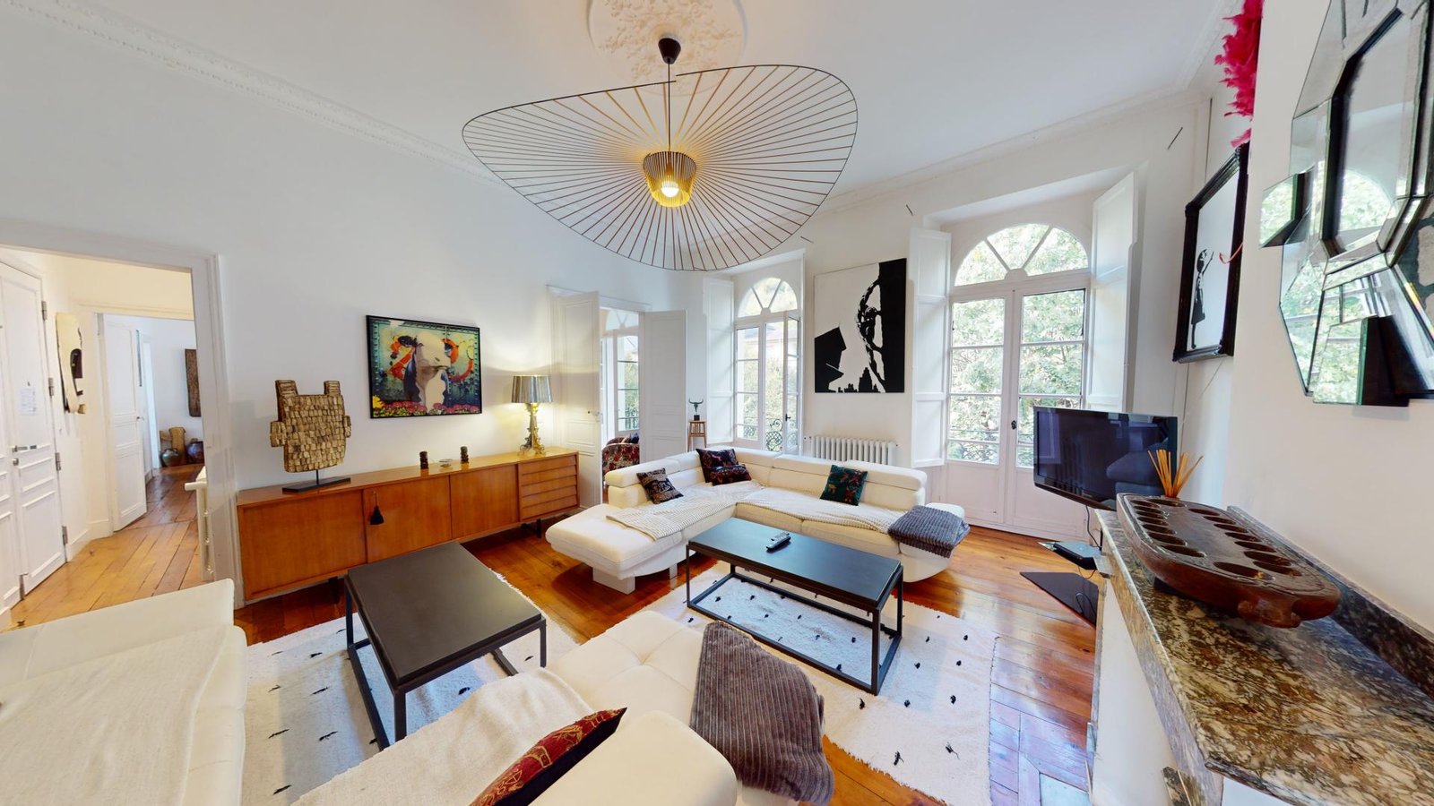 Apt de type 4 de 98 m² avec balcon, parking et cellier privatifs